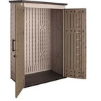 Rubbermaid garden shed, model 2025, 52 cubic feet (approx. 1.47 m3), weatherproof, lockable doors