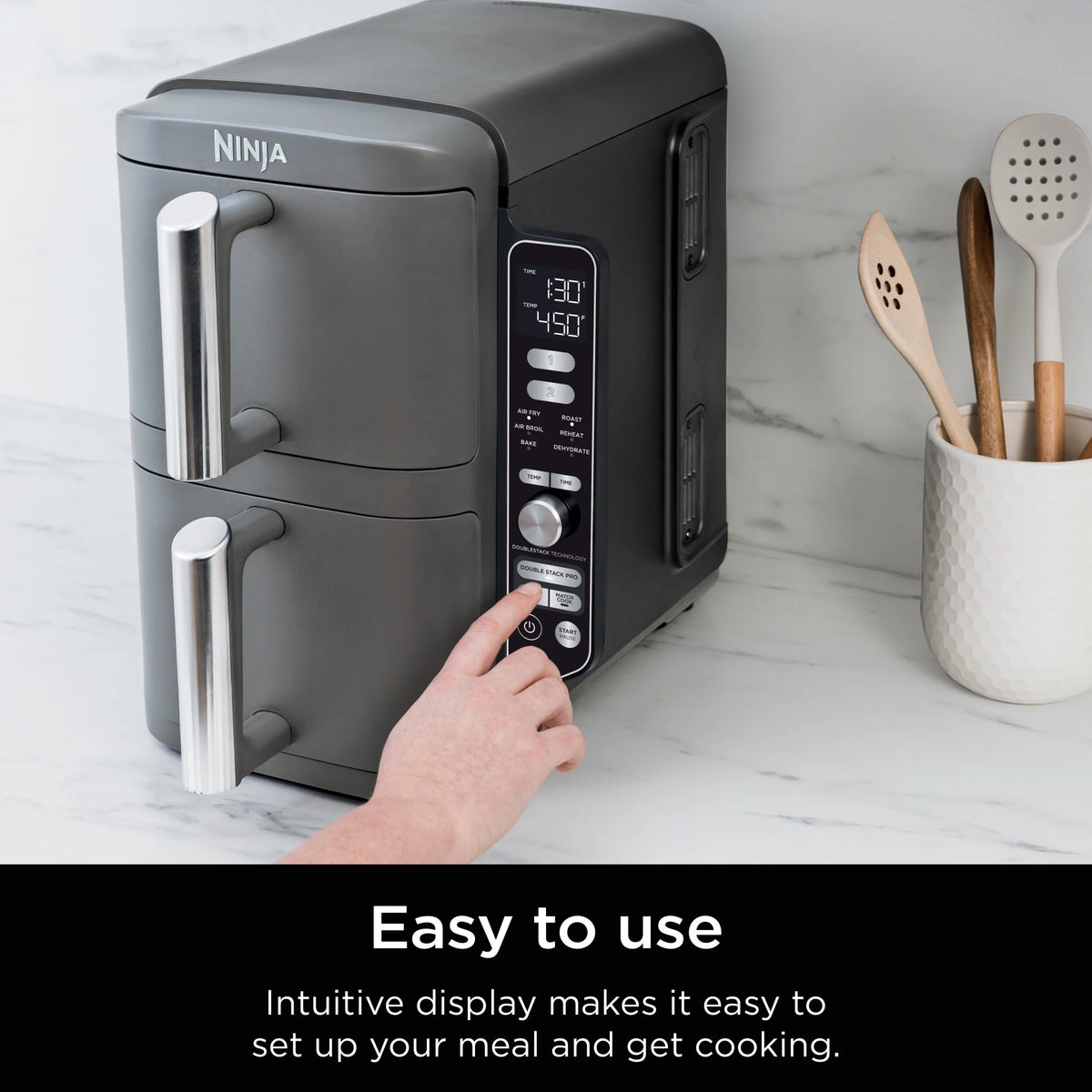 Ninja Doublestack XL 10 QT 2 - Basket Air Fryer