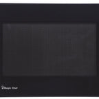 Magic Chef 1.6 Cu. ft. 1100W Countertop Microwave Oven with Push-Button Door in Black, New