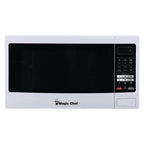 Magic Chef 1.6 Cu. ft. 1100W Countertop Microwave Oven with Push-Button Door in Black, New