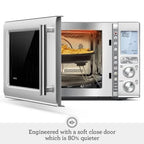 Breville BMO870BST1BUS1 Combi Wave 3 in 1 Microwave, Black Stainless Steel: Home & Kitchen