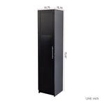 Slim Tall Storage Cabinet, Pantry Cabinet with Doors Shelves Small Space for Kitchen Living Room Bathroom