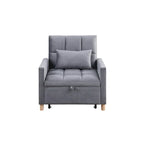 Versatile Sleeper Chair with Removable Pillow