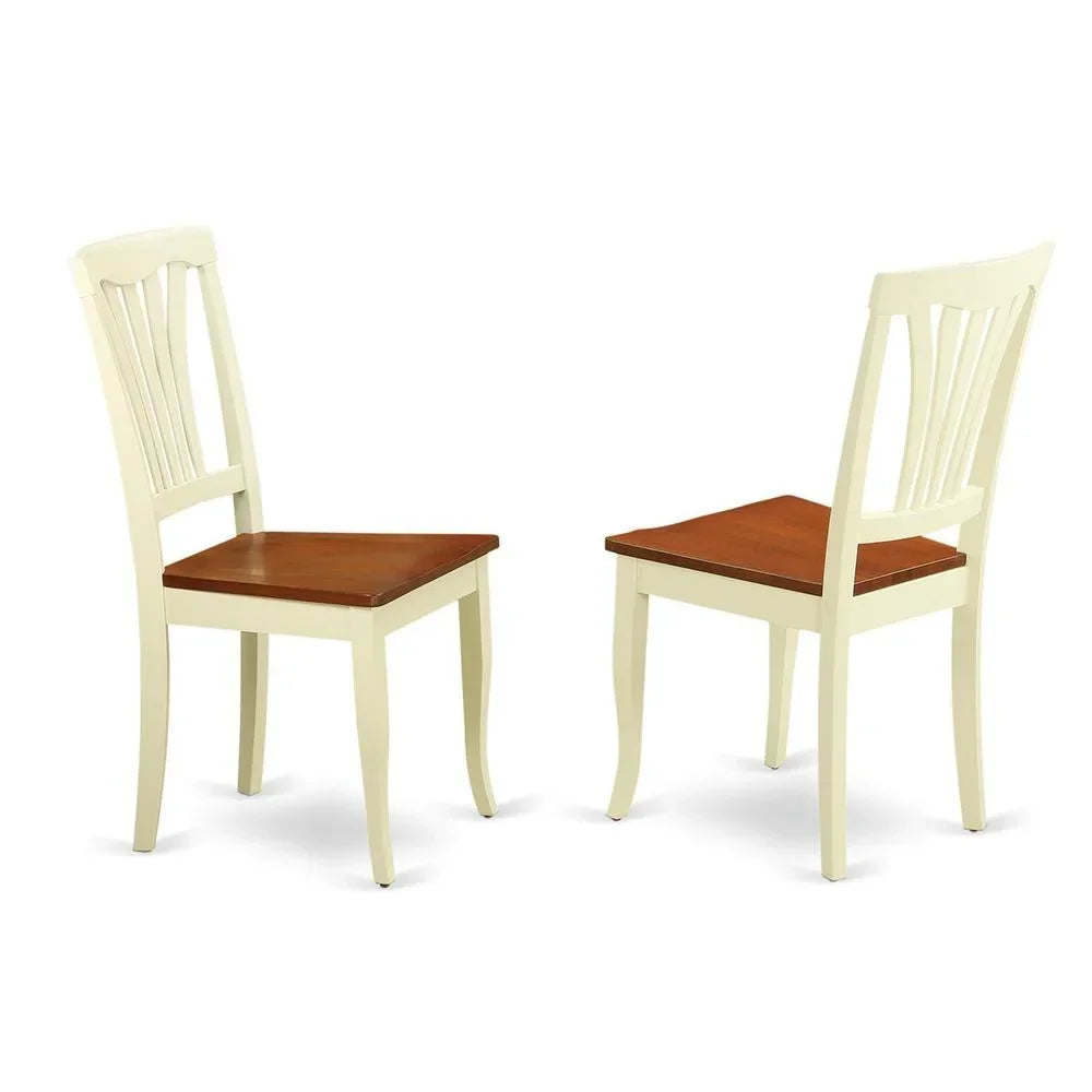 East West Furniture 3 Pc Kitchen nook Dining set-Kitchen Table and 2 Kitchen Chairs