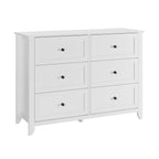 Homhougo Dresser for Bedroom Black with 5 Drawers, Tall Wood Organizer Storage Cabinet with Round Handle, Drawer Dresser for Closet, Living Room, Hallway, Nursery, Kids Bedroom