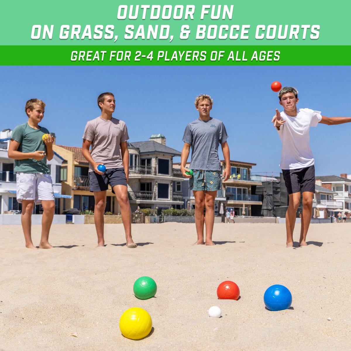 90 mm Composite Bocce Set