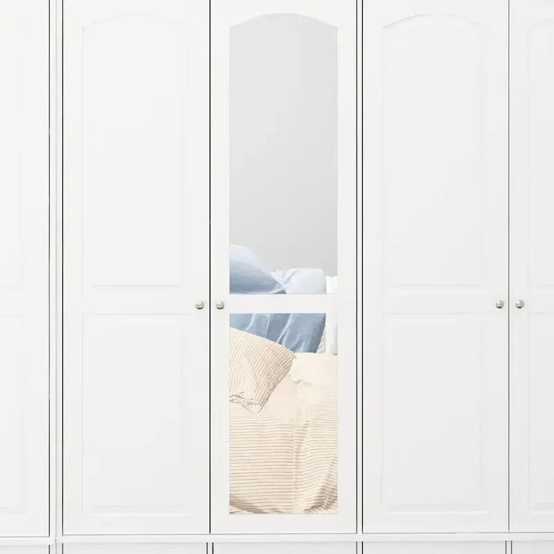 78.7H Combo Twin Wardrobe Set: Stylish and Functional Armoires for Your Closet