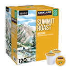 Kirkland Signature Coffee Organic Summit Roast K - Cup Pod, 120 - Count