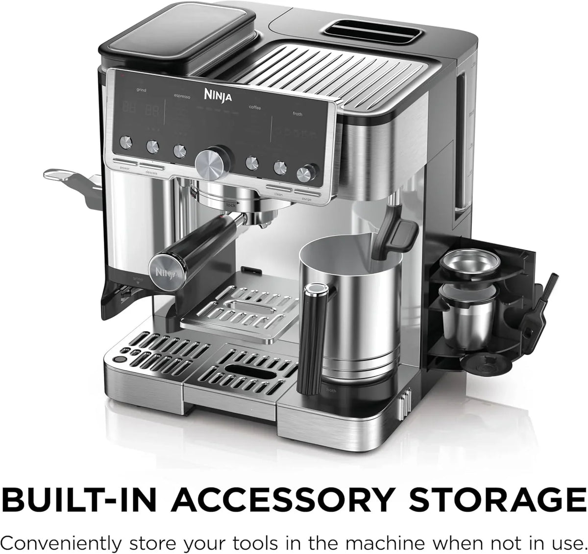 Ninja Luxe Café Pro Series, Espresso Machine, Drip Coffee, Cold Brew