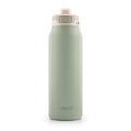 Ello Pop & Fill 32oz Stainless Steel Water Bottle with QuickFill Technology, Double Walled and Vacuum Insulated Metal, Leak Proof Locking Lid, Sip and