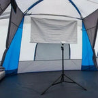 Family cabin tent for 16 people with 3 rooms and 3 entrances