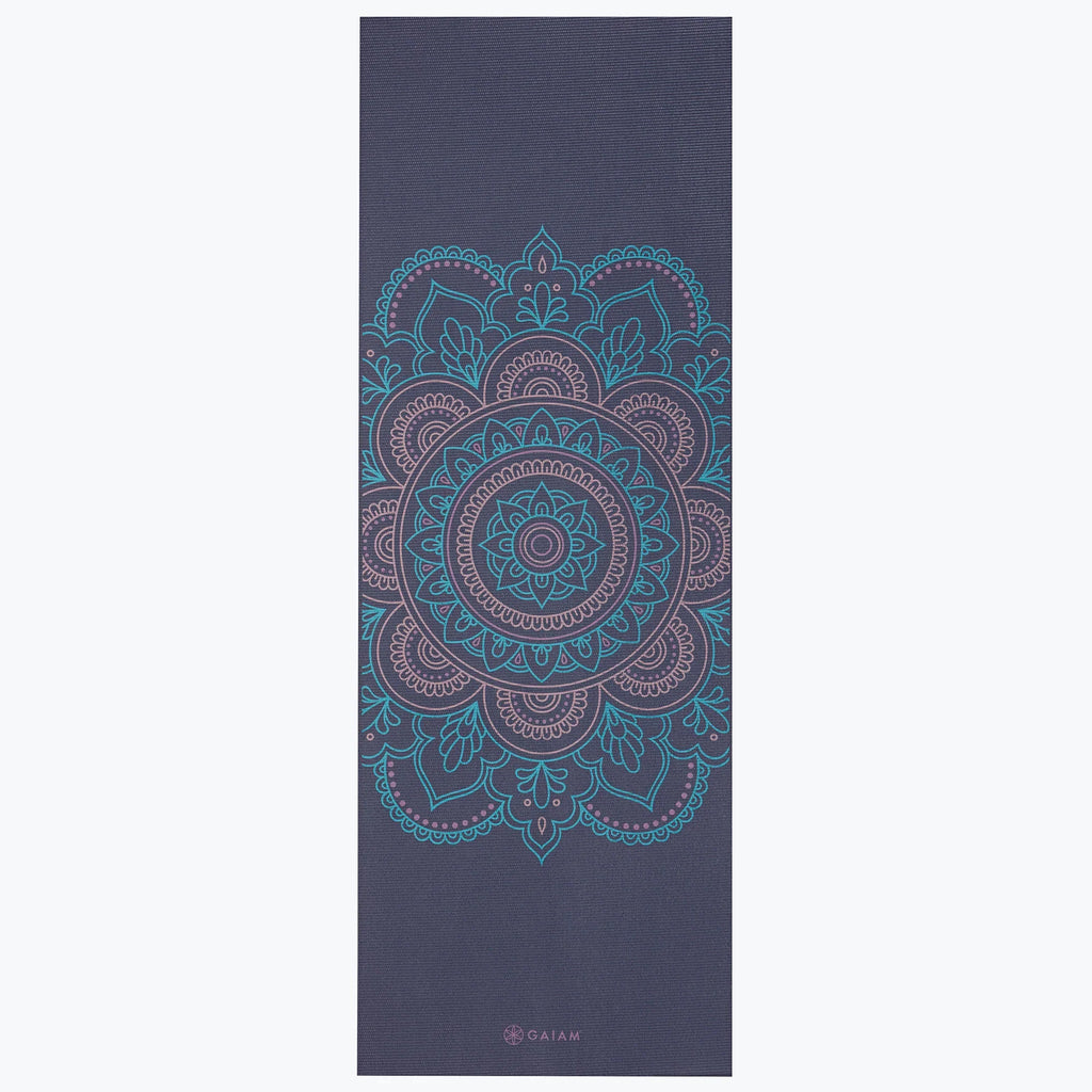 Premium Reversible Purple Illusion Yoga Mat (6mm)