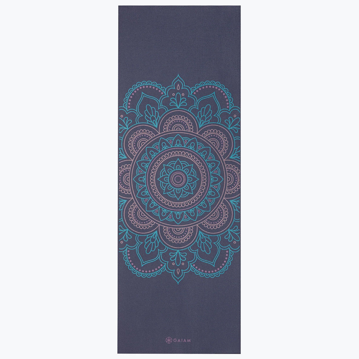Premium Reversible Purple Illusion Yoga Mat (6mm)