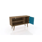Mid-Century Modern Liberty Dual-Shelf TV Console