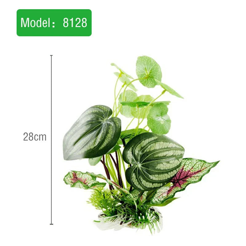 Reptile Box Simulation Plant Aquarium Ornament Artificial Terrarium Decor