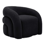 360 Swivel Accent Chair for Living Room, Boucle Barrel Armchair Single Sofa Chair Reading Chair, Sage Green