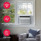 Frigidaire 8, 000 BTU Window Room Air Conditioner with Wi - Fi up to 350 Sq Ft, White