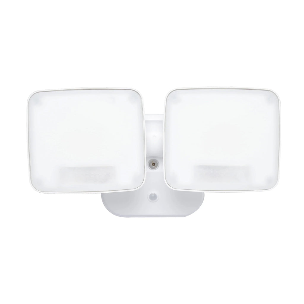 Hyper Tough 3000 Lumen Motion Activated LED Security Light with Adjustable Dual Lamp Heads, Hardwired