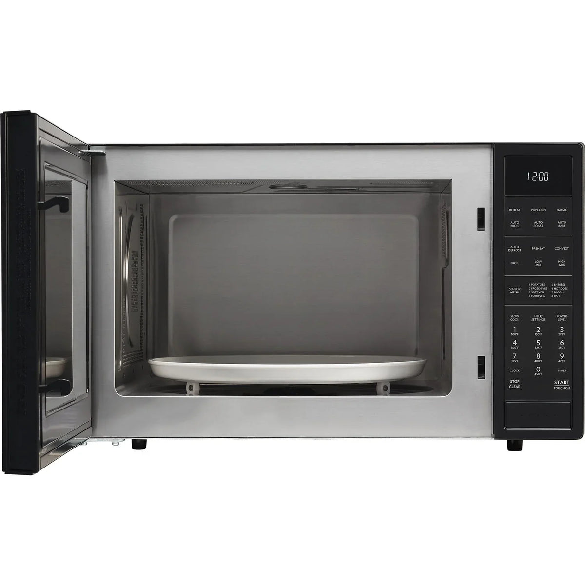 Sharp 1.5 Cu. Ft. 900W Convection Microwave Oven, Stainless Steel