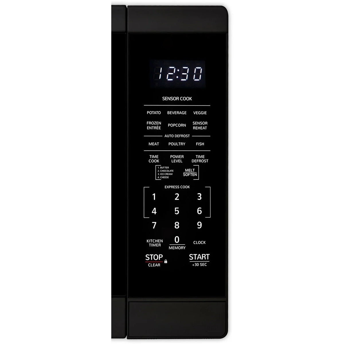 Sharp 1.4 - Cu. Ft. Countertop Microwave Oven in Black
