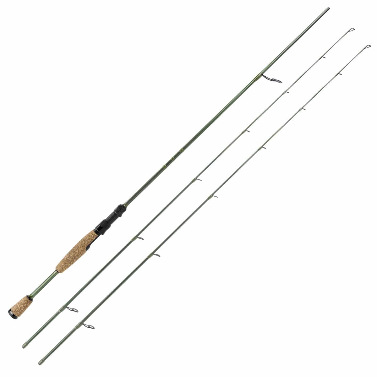 KastKing Spartacus II Twin-Tip Spinning Rods | Spinning / 6'2" / Fast-Medium (2 Pcs+ Extra Tip)