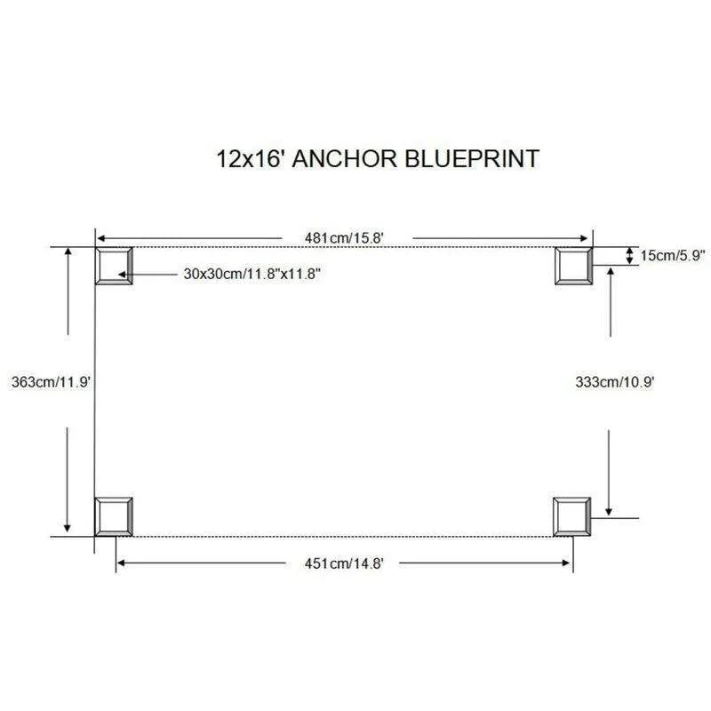 Alexander 16 Ft. W X 12 Ft. D Aluminum Patio Gazebo