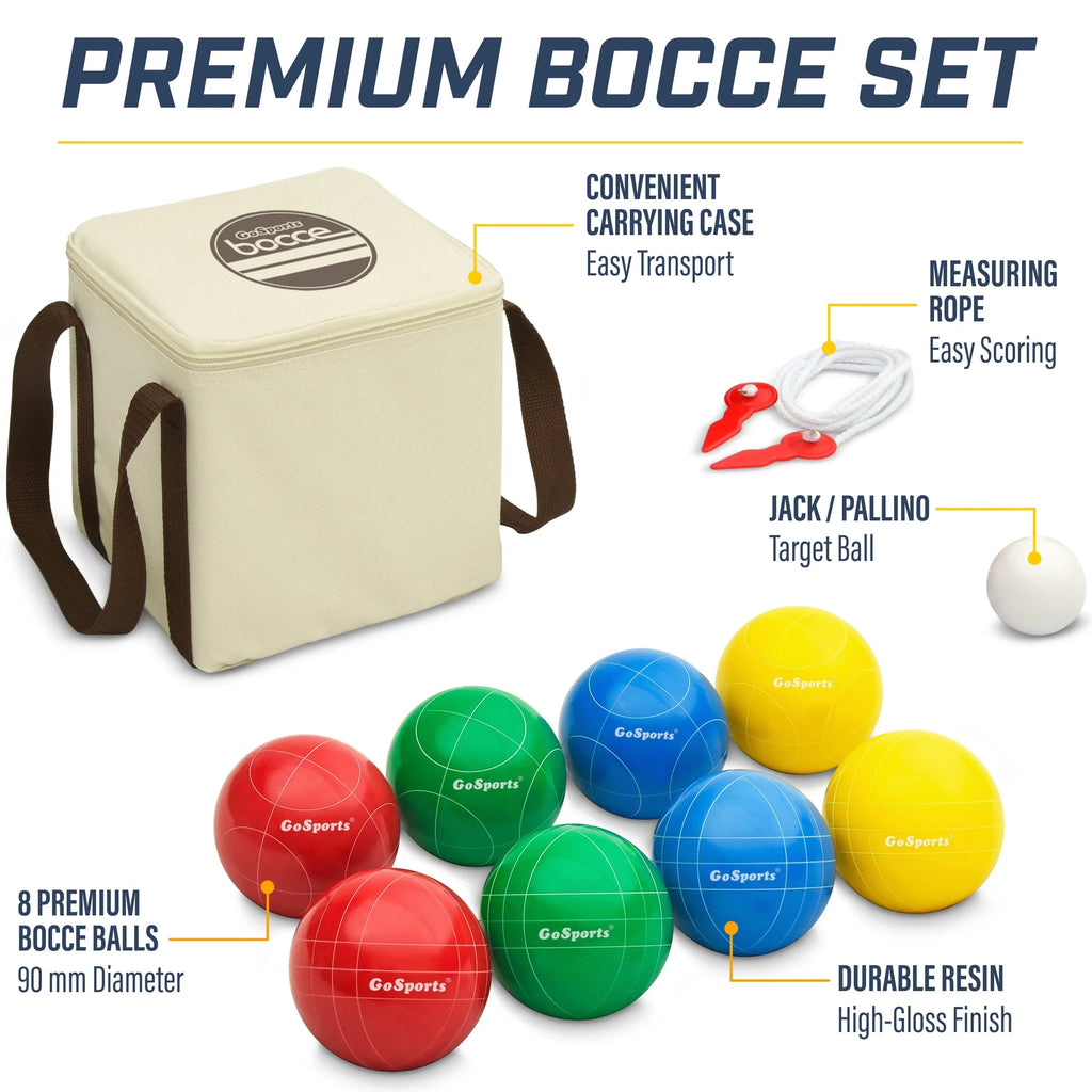 90 mm Resin Bocce Set