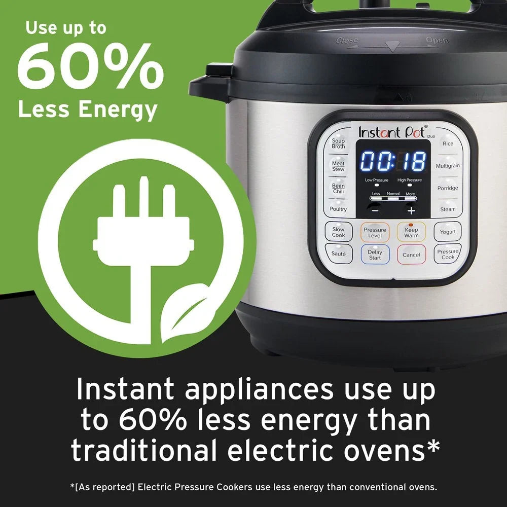 Qt Electric Pressure Cooker 7 In 1 with Easy Release Steam