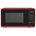 0.7 cu. ft. Countertop Microwave Oven, 700 Watts (Color : Red)