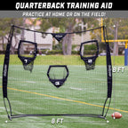8' x 8' QB Training Throwing Net | Black