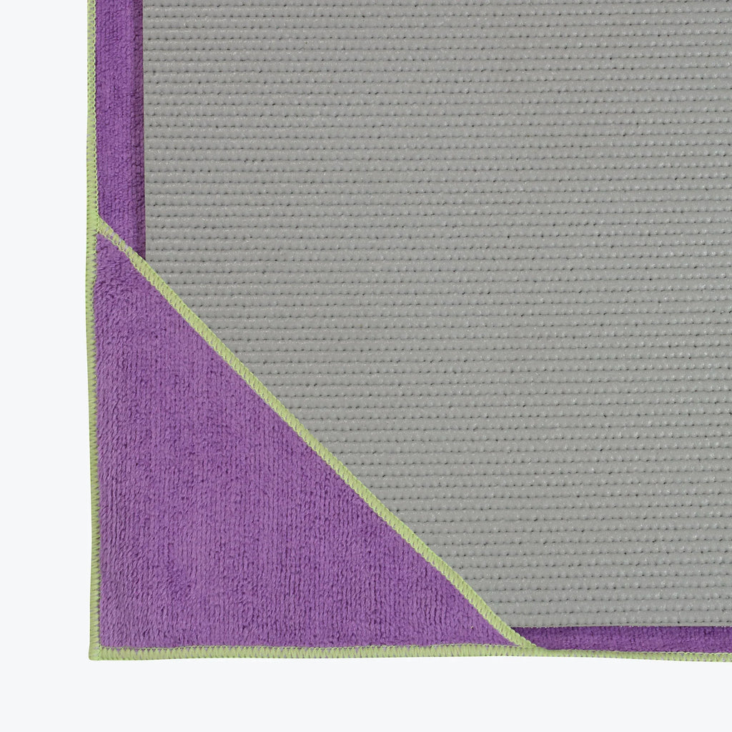 Stay-Put Yoga Towel | Purple