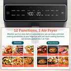 6.8-Qt. Air Fryer with Dual Heating and Smart Temperature Control