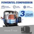 Setpower Portable Refrigerator. 32 Quart Electric Cooler