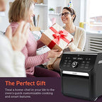 6.8-Qt. Air Fryer with Dual Heating and Smart Temperature Control