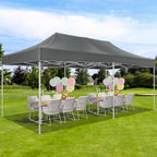HOTEEL 10x15 Heavy Duty Canopy Tent ,Pop up Canopy for Parties Wedding,Commercial Easy up Gazebo with Roller Bag,UV 50+ &,White