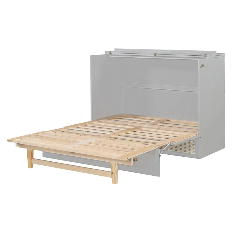 Nestfair Full-Size Murphy Bed with Spacious Drawers