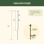 Single Stem Plant Support Loop - 3 Pack