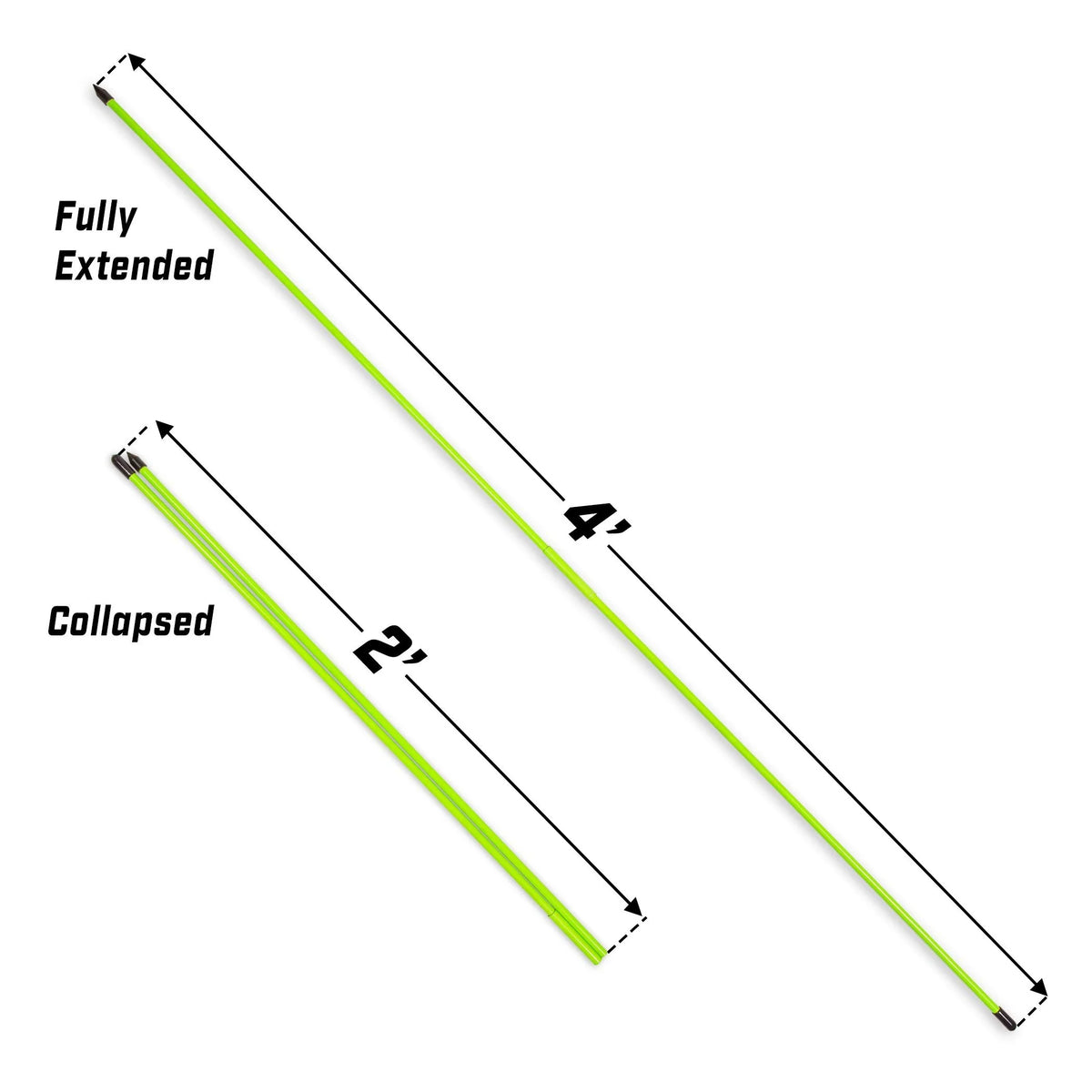 48" Golf Alignment Training Sticks, 3-pk