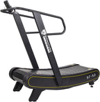 Signature Fitness SF - S2 Sprint Demon - Motorless Curved Sprint Treadmill with Adjustable Levels of Resistance - 300 lb Capacity