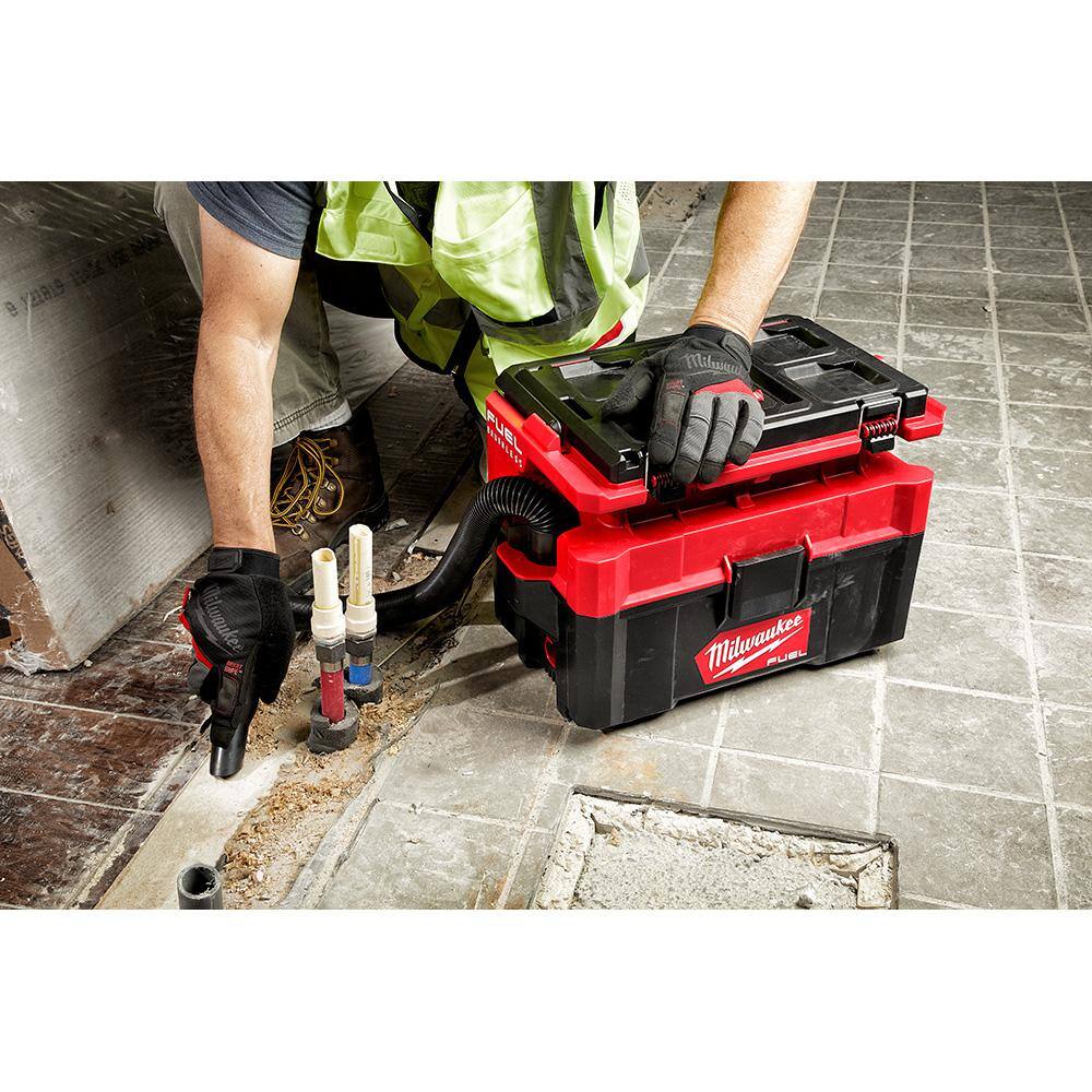 0970-20 Cordless 2.5-Gallon Wet/Dry Jobsite Vacuum with Battery and Charger