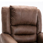 Comfortable Power Lift Recliner Chair with Breathable Fabric, Massage, Heat, and USB Charging Port