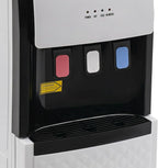 White Water Dispenser Bottom Loading Water Cooler for 5 Gallon Bottles for Offices, Nurseries, Homes, Gyms, Kitchen