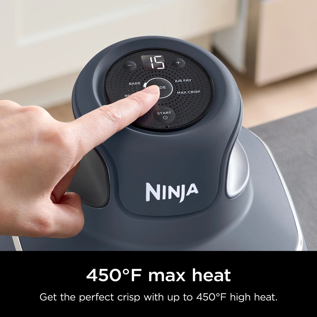 Ninja Crispi 4 - in - 1 Portable Glass Air Fryer Cooking System, 4 - Qt & 6 - Cup Containers, Cyberspace