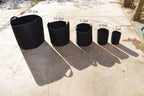 Grow Bags - 2 to 50 Gallon - Black | 2 Gallon / 10 Pack