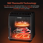 6.8-Qt. Air Fryer with Dual Heating and Smart Temperature Control