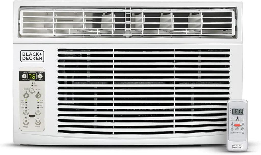 BLACK+DECKER Window Air Conditioner 12000 BTU, AC Window Unit Cools