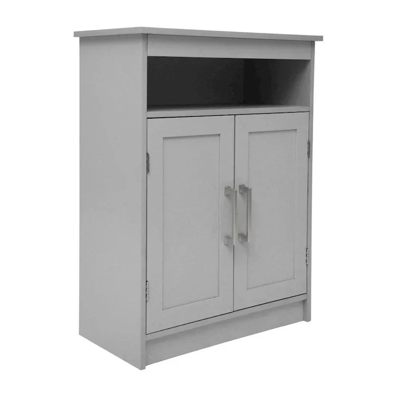 Magnetic Closure Floor Cabinet Organizer with Shelves