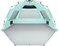 Large Pop Up Beach Tent Sun Shelter for 5-6 Person Portable Sun Shade Instant Tent