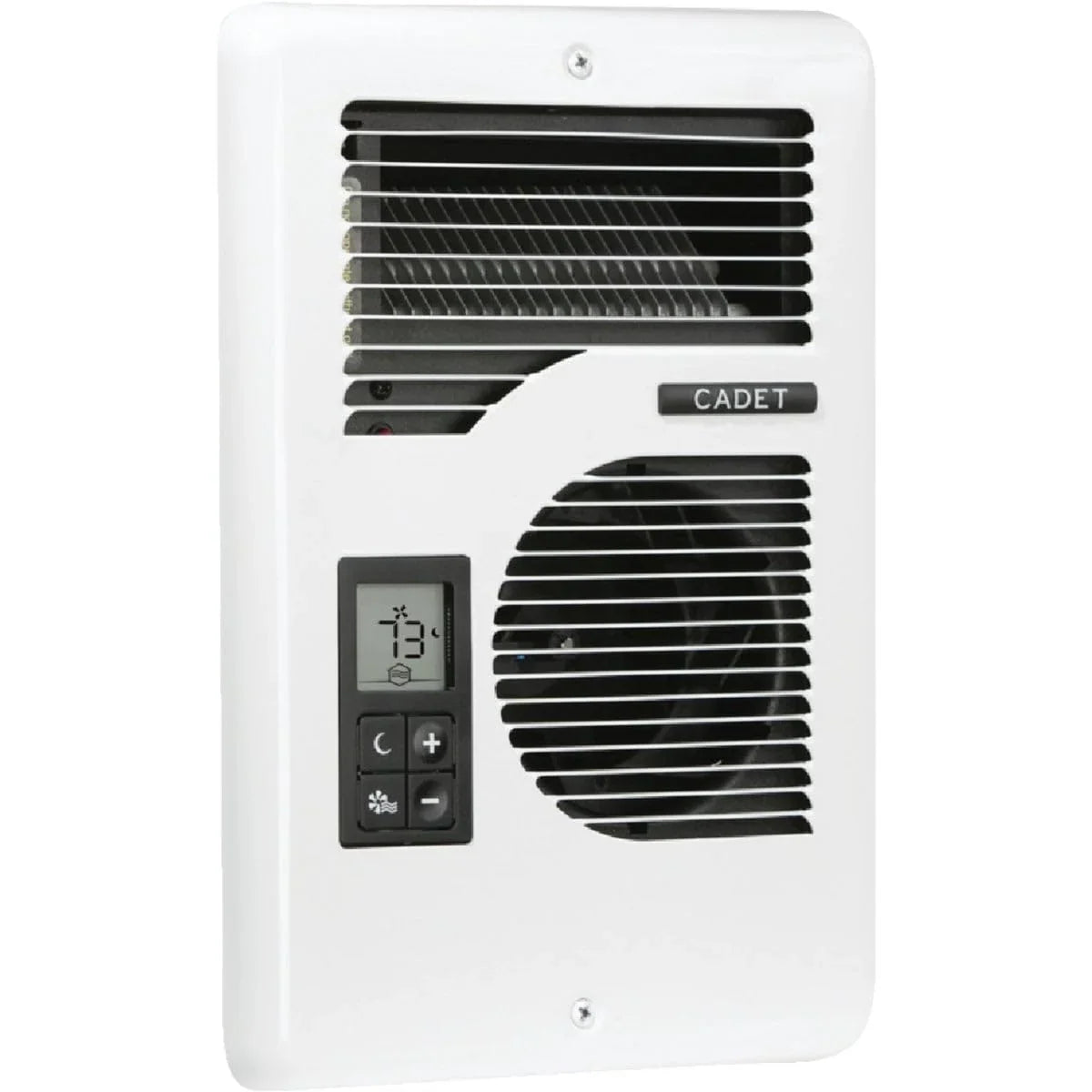 Energy Plus Wall Heater, Digital Thermostat, 240/208/120V, White