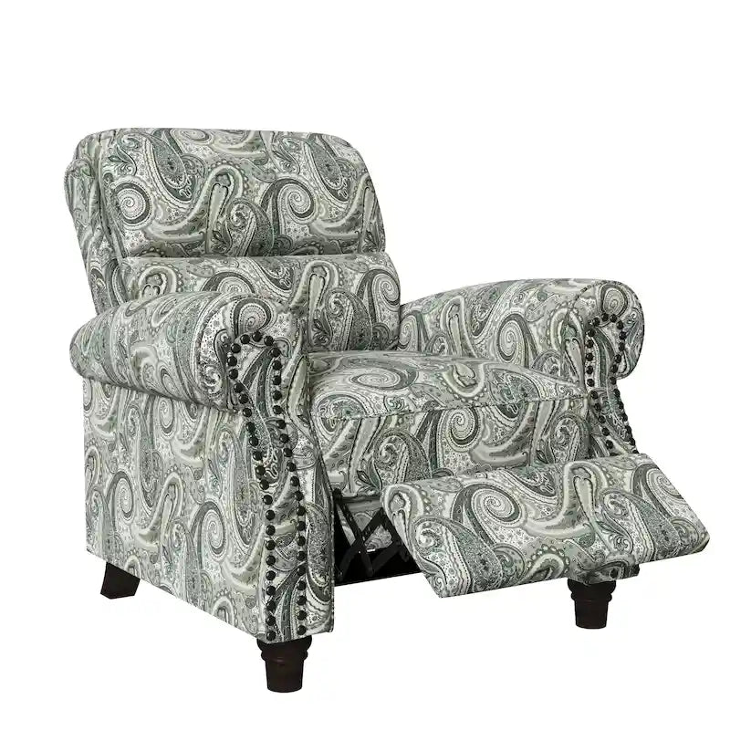 Copper Grove Jessie Paisley Push-Back Recliner Chair
